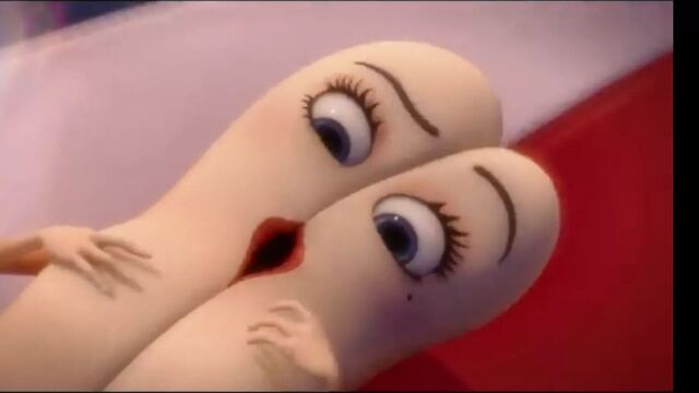 Sausage party -orgy scene