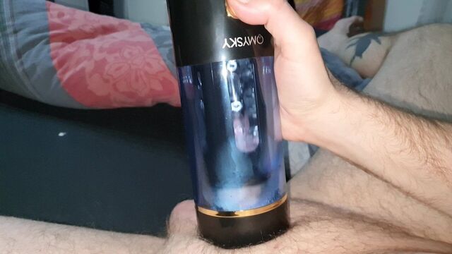 Masturbation with a machine