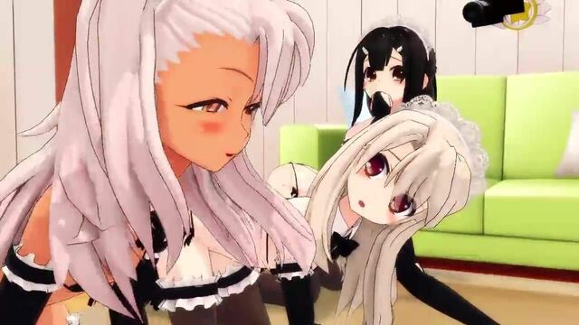 MMD R-18 chloe illyasviel miyu