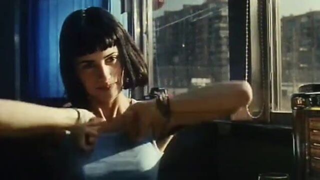 Penelope Cruz with hairy armpits