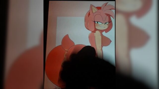 Amy Rose Cum Tribute
