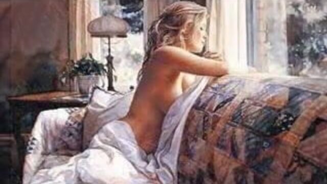 Nude Watercolors of Steve Hanks