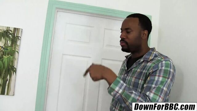 DOWN FOR BBC - Alex Little’s Stepbro Shows Her His Titan Size