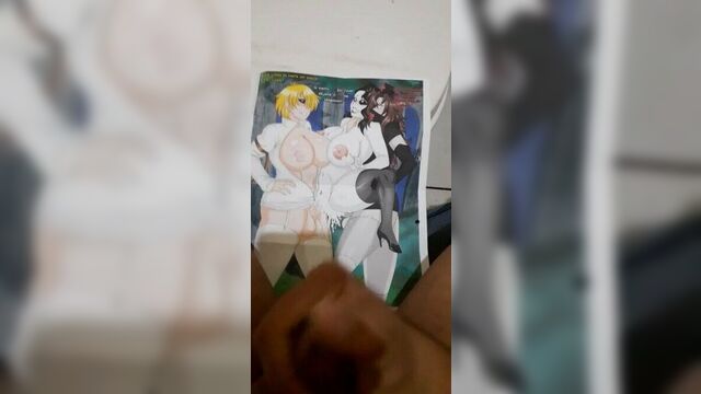 Cum tribute for sexy creepypasta futas