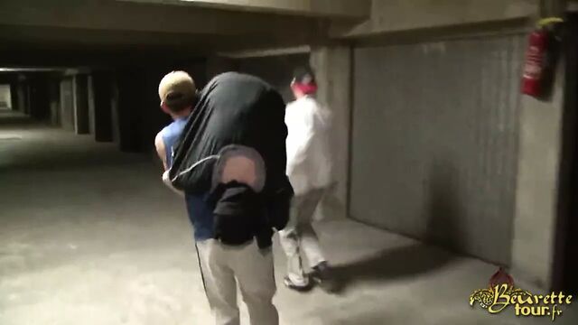 Hijabi Muslim getting Fucked in both Holes