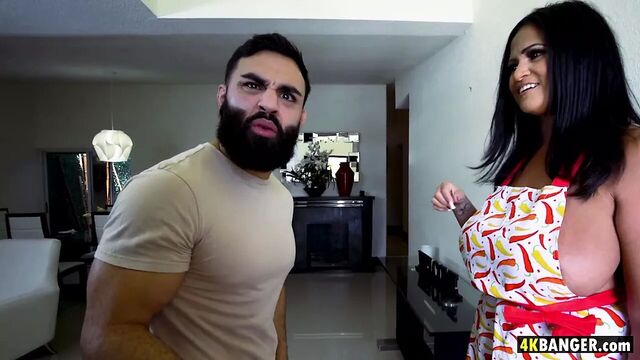 Fatty Kailani Kai Enjoys Kitchen Fuck