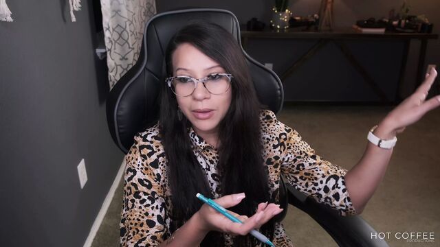 Teacher forgot to log off school computer and fucks in front of class