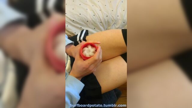 Gang. Onahole. Cosplay Femboy.