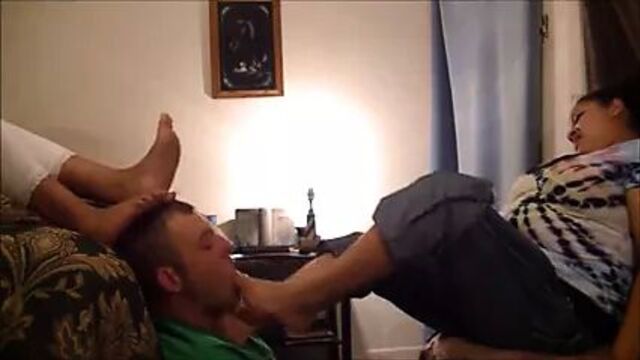 BBW Foot Smother and Gagging