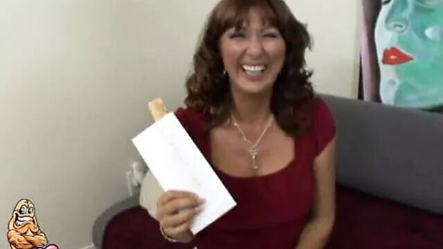 Great Mature Creampie with Desi Foxx