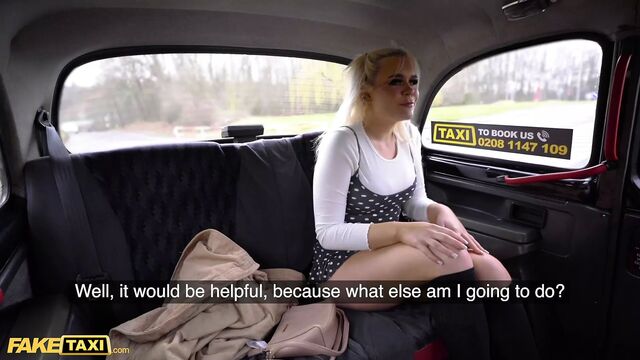 Fake Taxi, Blonde Brit Gina Varney Gets Fucked by Euro Cabbie