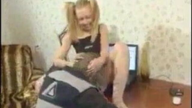 SFA Granddaughter Gives Granddad Her Pussy !