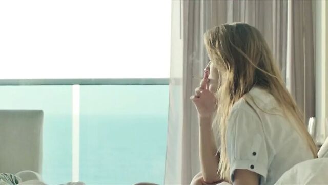 China Suarez naked in sex scene