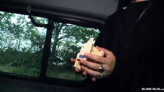 BumsBus - German MILF in a interracial threesome on the bus