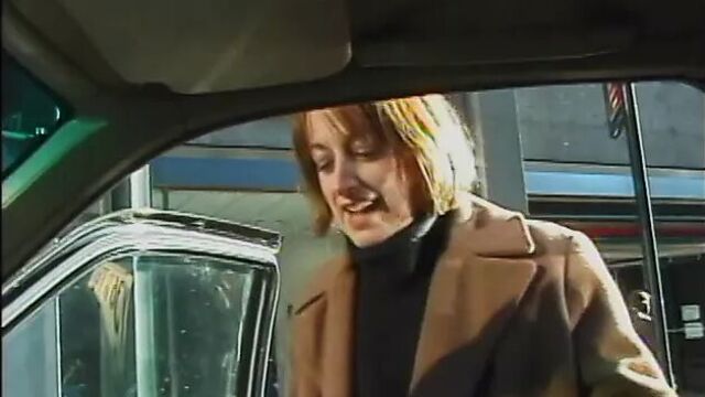 Commuter redhead carpools with creep