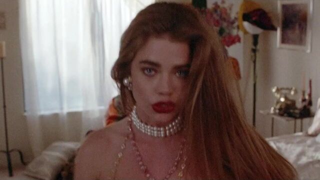 Denise Richards - Sexy Lingerie Striptease HD