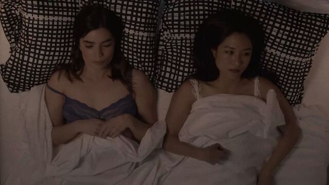 Constance Wu and Angela Trimbur - ''The Feels'' 02