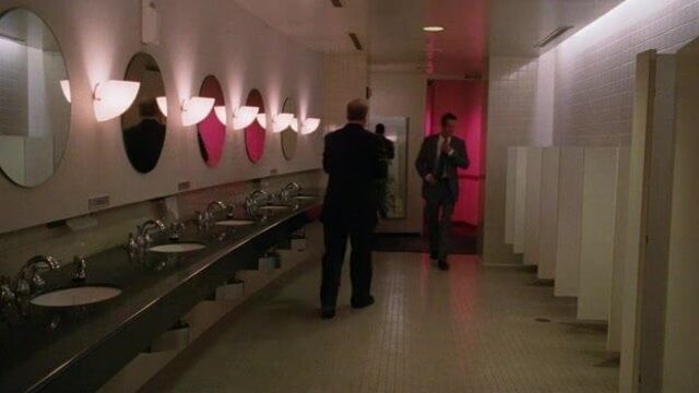 Sex in restaurant bathroom