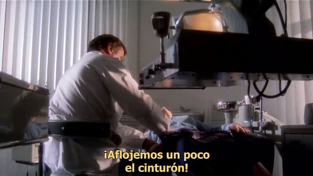 Young blonde first time sex on dentist divan