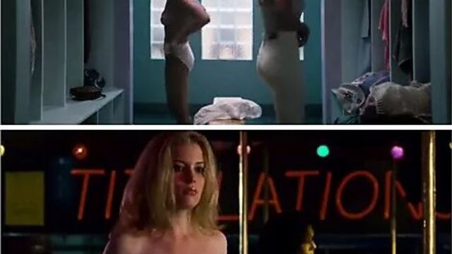 Alison Brie vs Gillian Jacobs - topless clip comparison