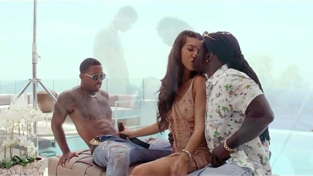 Anya Krey gets all her holes fucked by Freddy Gong and Jesus