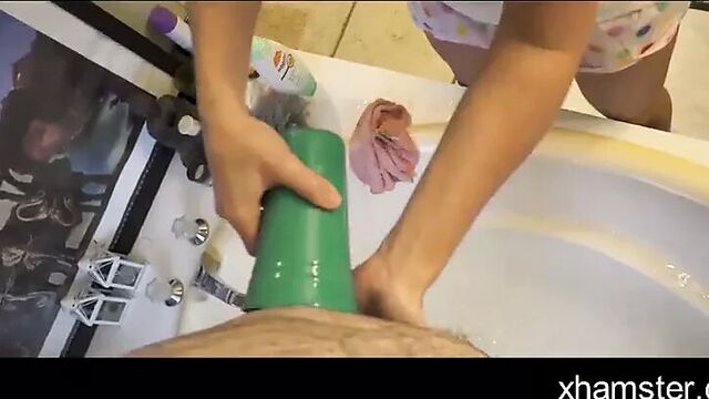 Coco Vandi - Mom Helps Hurt Step Son Bathe - Part 01