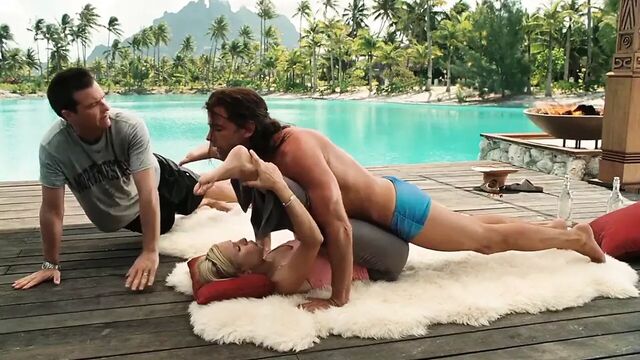 Kristen Bell and Malin Akerman yoga fucked missionary