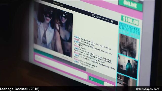 Fabianne Therese & Nichole Bloom bikini and lingerie hot vid