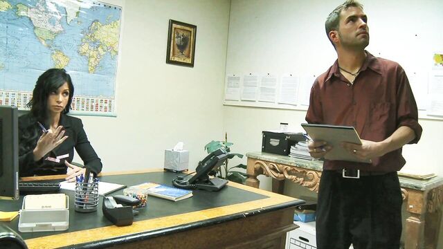 Big Tits Hot MILF Boss gets fucked hard by her Employee with a Huge Fast Incredibly Sexy Cumshot on her Beautiful Face