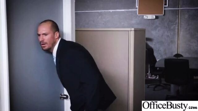 Boss and secretary have sex