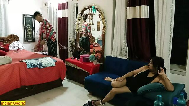 Indian hot Milf Hardcore Sex with 18yrs Teen boy! Hindi Hot XXX