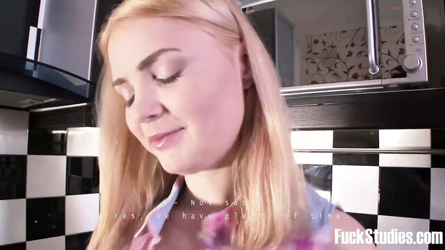 TeenMegaWorld - Lolly Small - Hot sex with blonde student