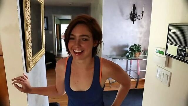 A gorgeous redhead with an Older Man. JT