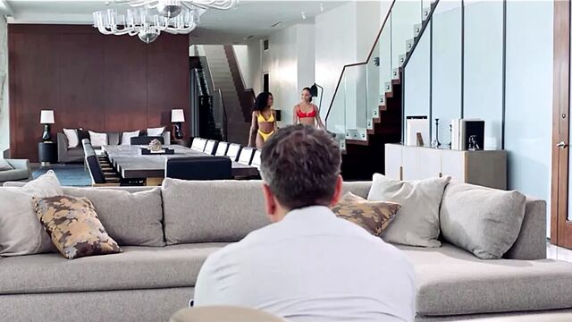 Alexis Tae and Scarlit Scandal in 3way fuckfest