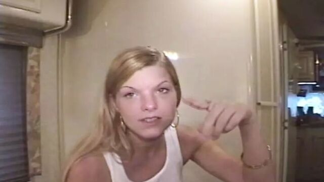 Petite Cunty Tiny Tits Blonde Uncooperative Blowjob Annoying Bitch Cock Teaser