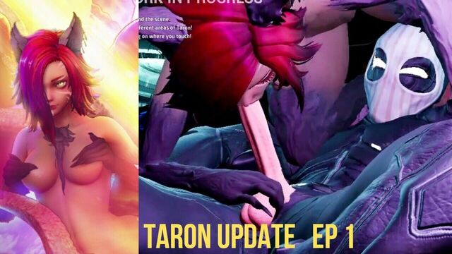 Subverse - Taron update part 1 - update v0.4 - hentai game - gameplay - sex scene