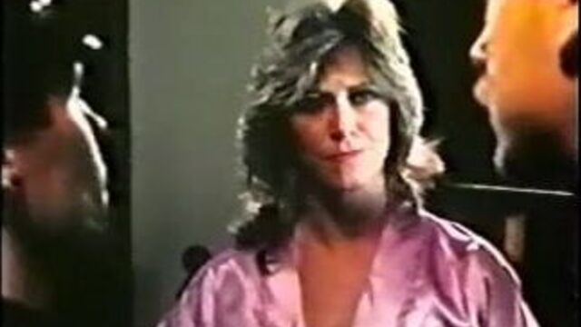 Steve Drake, Billy Dee and Marilyn Chambers 1985