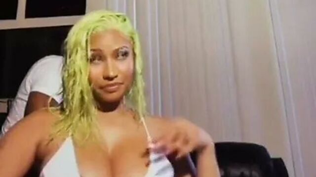 Nicki Minaj teasing you with her big boobs