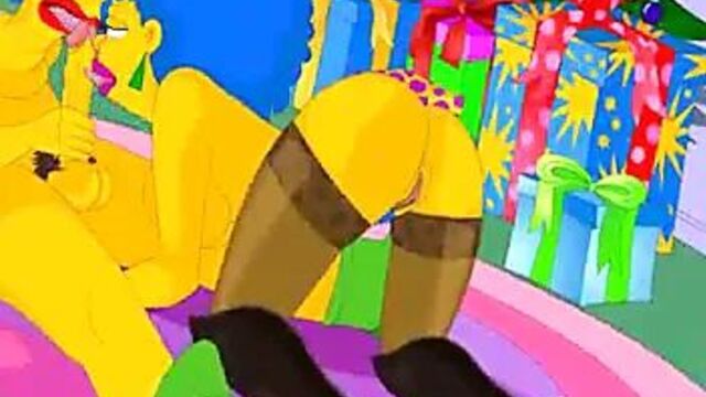 Homer screws Patty and Selma