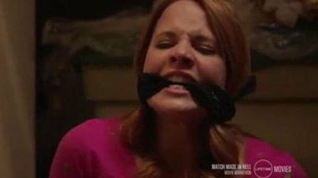 Katie Leclerc cleave gagged in 'A bridge's revenge