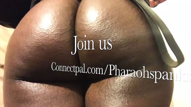 Black Ass Spanking