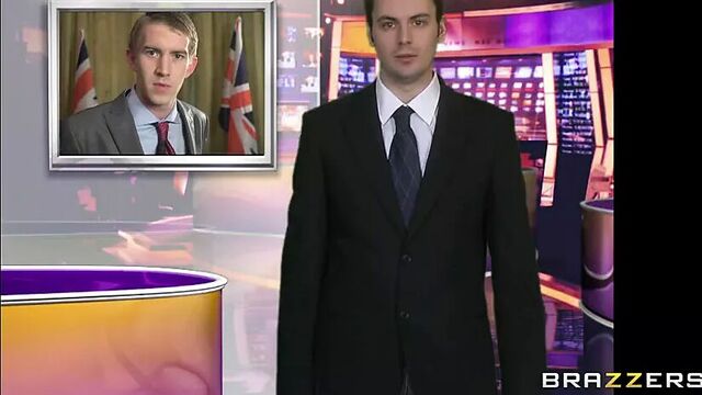 UK prime minster blackmailed into fucking with big-tit Emma Butt