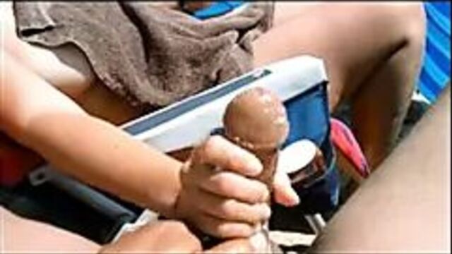 Amateur handjob cumshot compilation