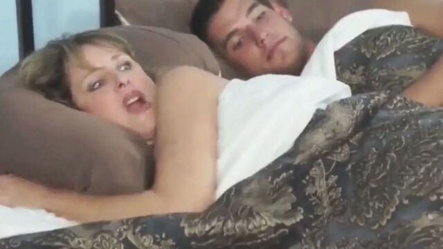 Sharing Bed with Stepmom