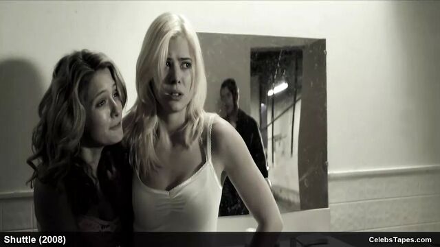 Cameron Goodman, Peyton List stripping in sexy lingerie