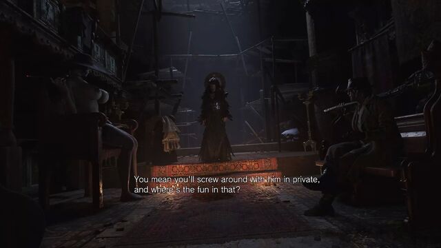 Nude Alcina Dimitrescu from Resident Evil 8 Village RE8