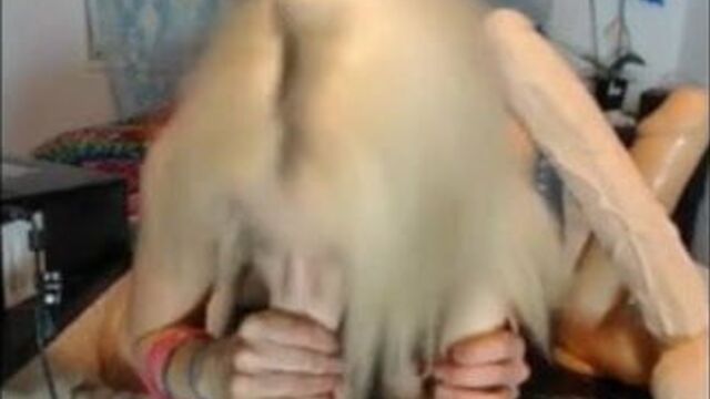 Holly Hanna hardcore throat gagging by 5 dildos