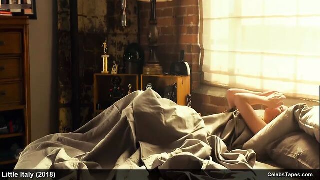 Actress Emma Roberts lingerie and erotic movie scenes