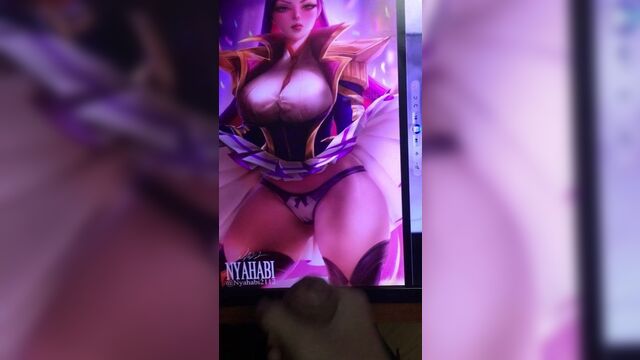 Caitlyn Combat Academy New skin cum Tribute Sexy body